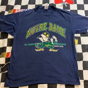 Vintage Single Stitch Notre Dame Irish Tee Shirt